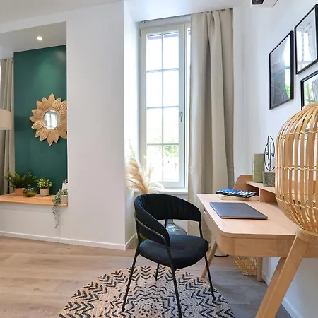 Le Splendide Du Centre Historique Avec Climatisation アパート *